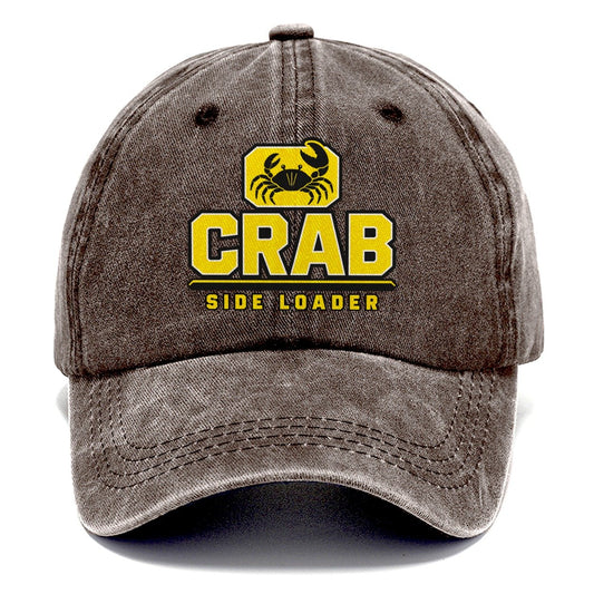 Crab Side Loader Heavy Duty Classic Cap – Brown
