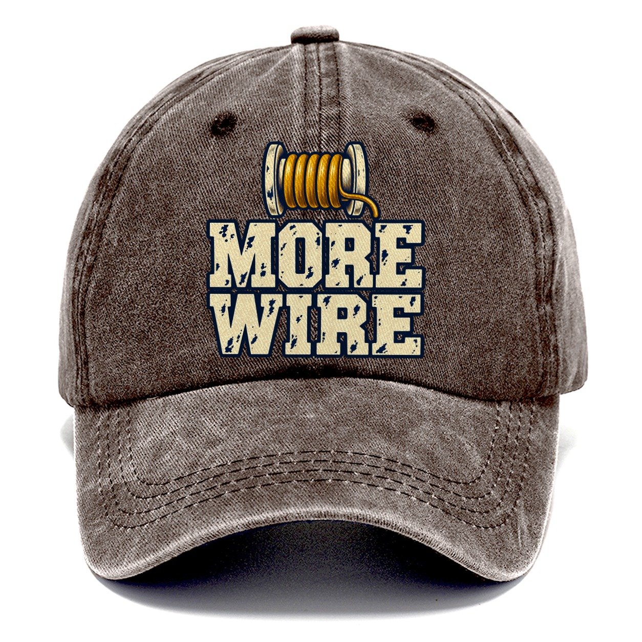 More Wire Amateur Radio Classic Cap – Brown