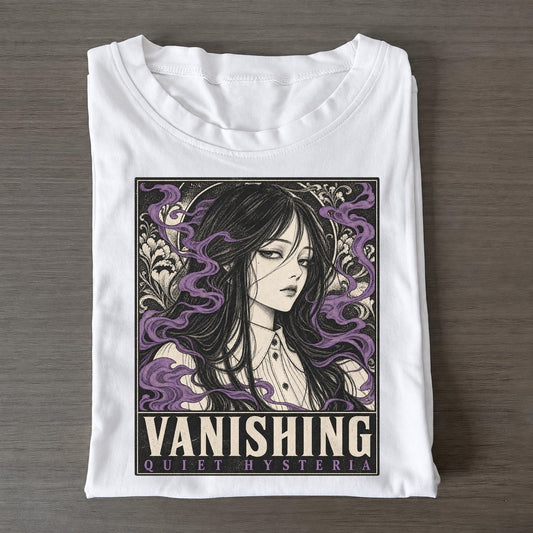 Vanishing Quiet Hysteria Classic T-shirt – White
