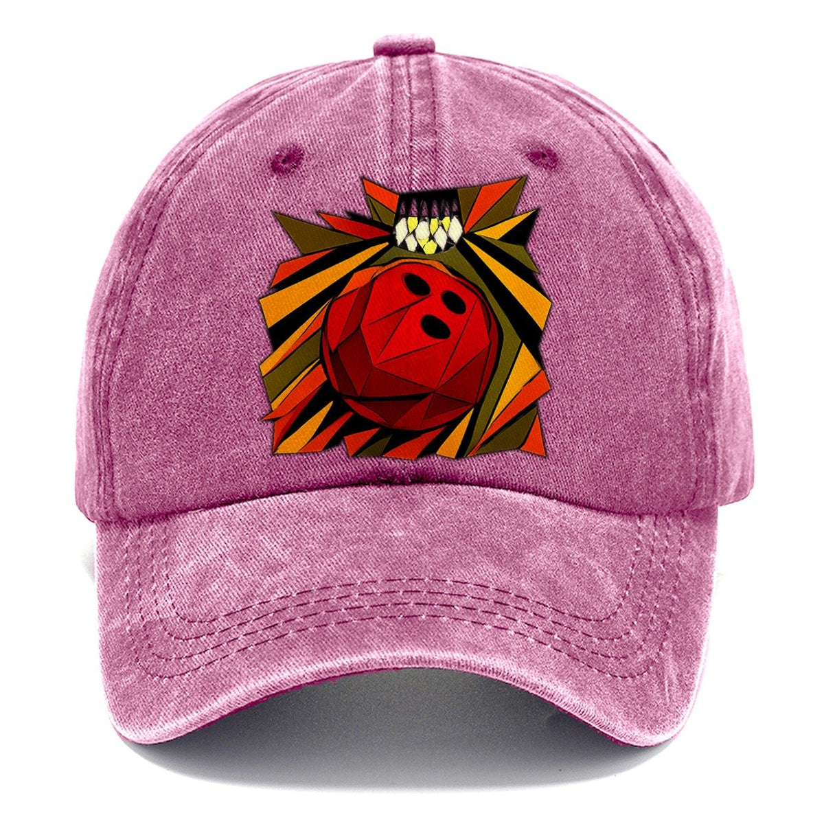 Bowling Ball Lane Roll Classic Cap – Dusty Rose