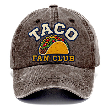 Taco Fan Club Classic Cap – Brown