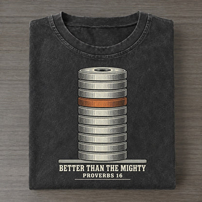 Better Than The Mighty The Rep Counter Vintage T-shirt – Black