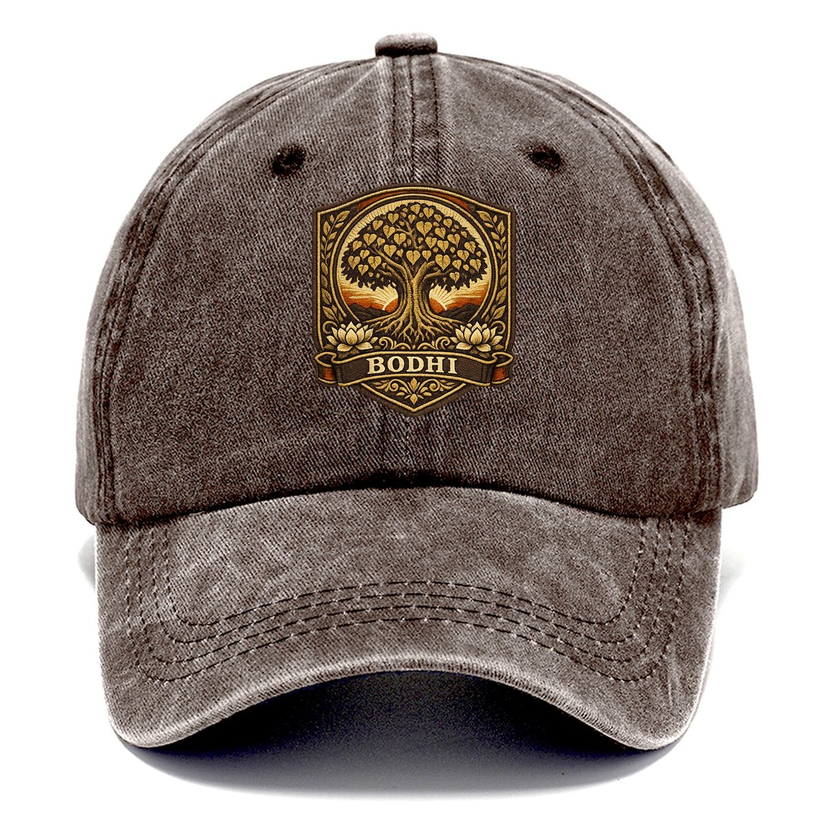 Bodhi Tree Classic Cap – Brown