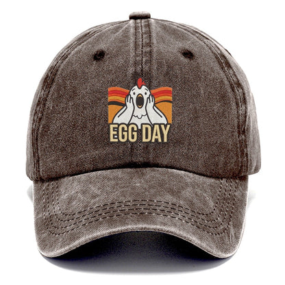 Chicken Scream Egg Day Scream Classic Cap – Brown