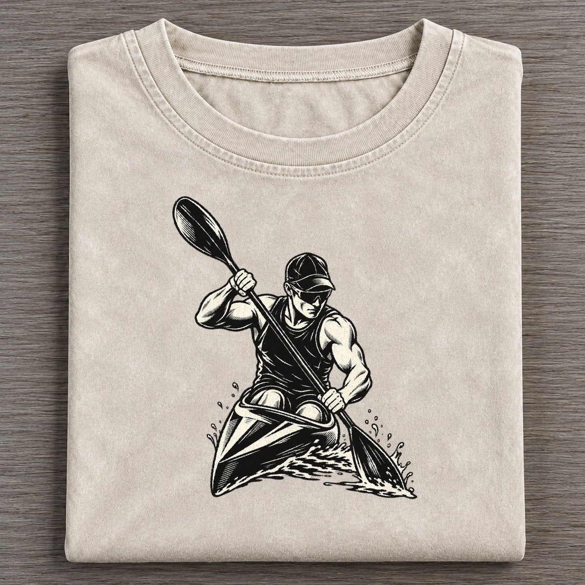 Kayak Sprint Power Stroke Global Sports Ink Figures Vintage T-shirt – Off White