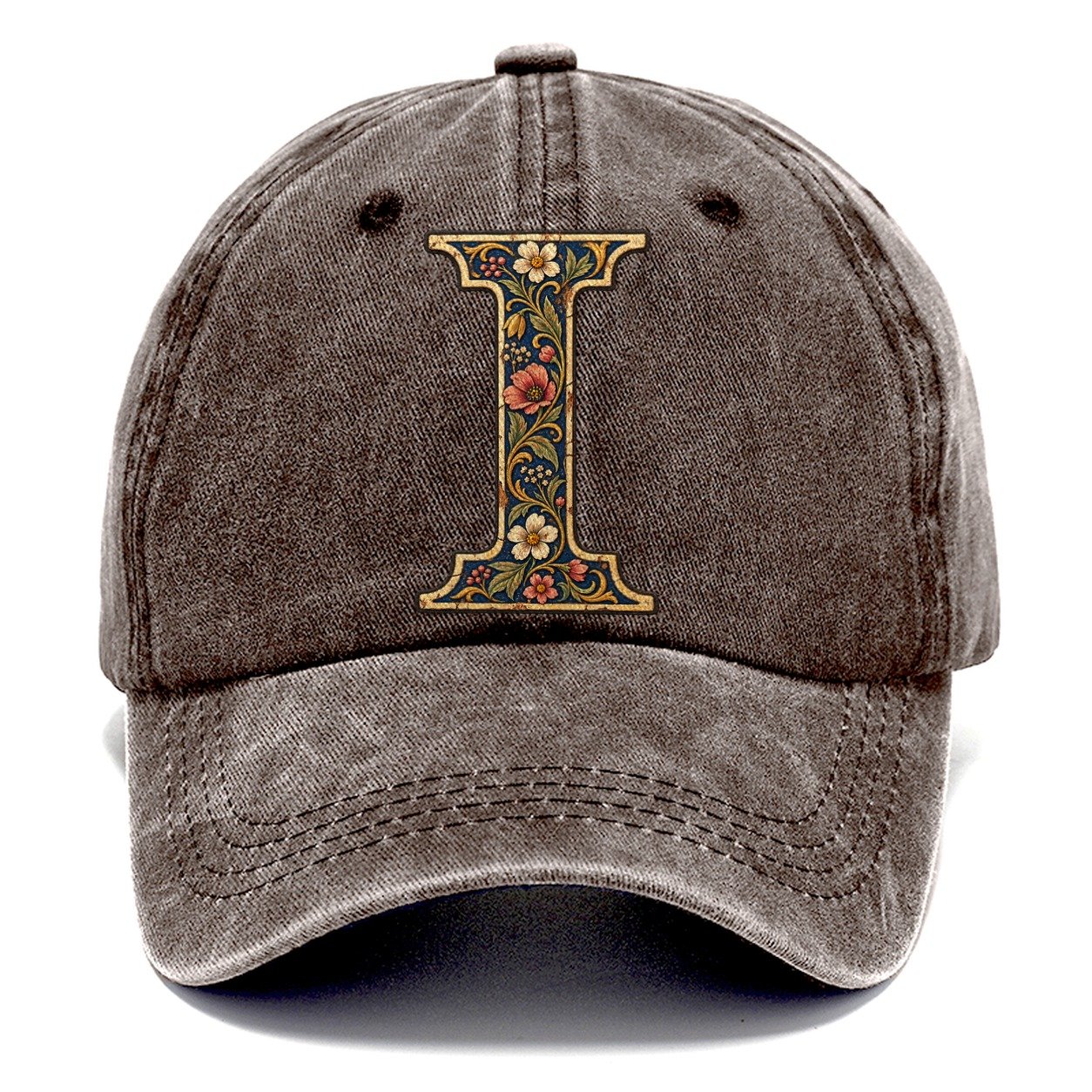 Wildflower I Monogram Classic Cap – Brown