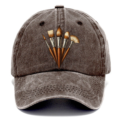 Brush Ferrules Narrow Fan Pastimes Companions Classic Cap – Brown