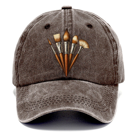 Brush Ferrules Narrow Fan Pastimes Companions Classic Cap – Brown