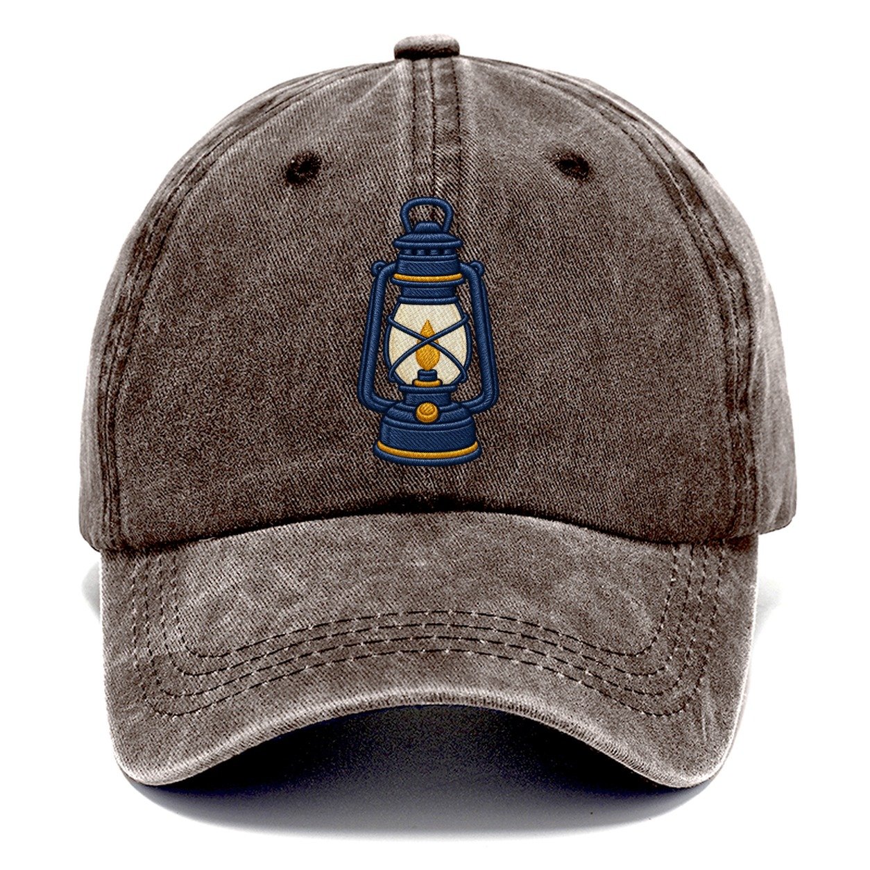 Camp Lantern Tiny Solo Marks Classic Cap – Brown