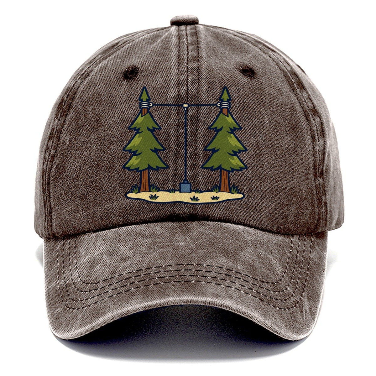 Park Wire Antenna Amateur Radio Classic Cap – Brown