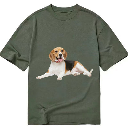 Beagle Classic T-shirt – Army Green