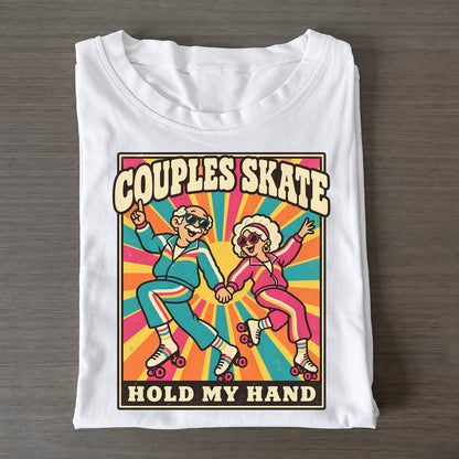 Couple Skate Boogie Bodies Classic T-shirt – White