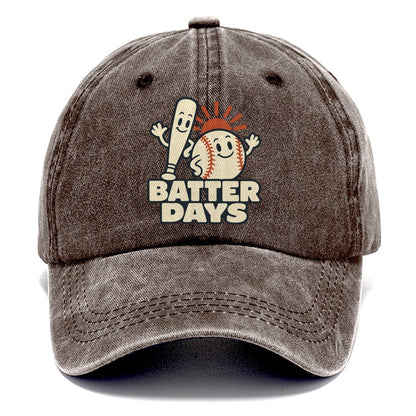 Batter Days Familiar Punchlines Classic Cap – Brown
