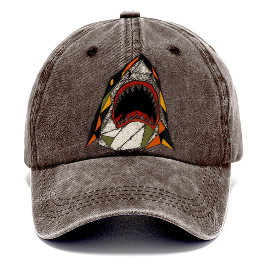 Great Shark Rising Classic Cap – Brown