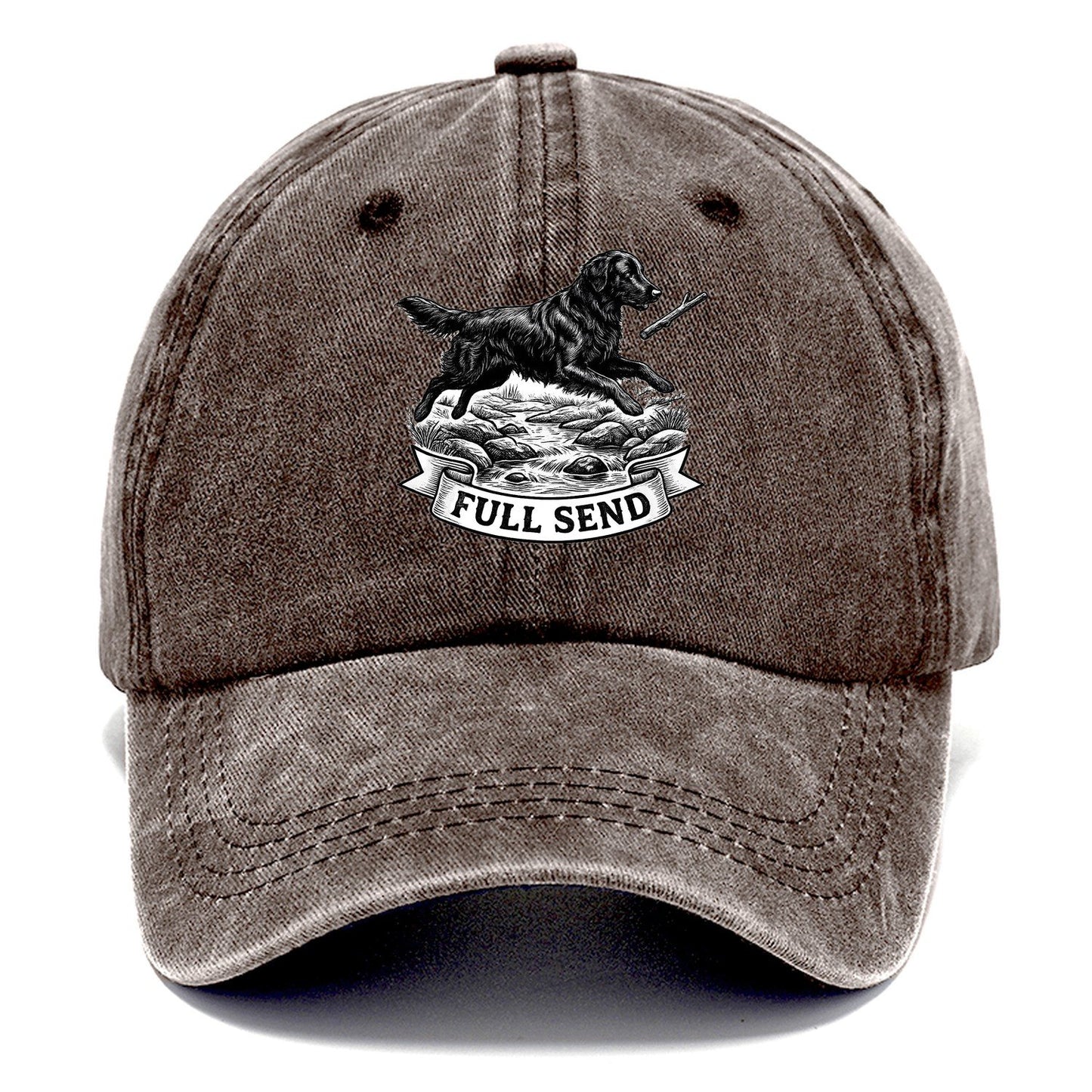 Full Send Classic Cap – Brown