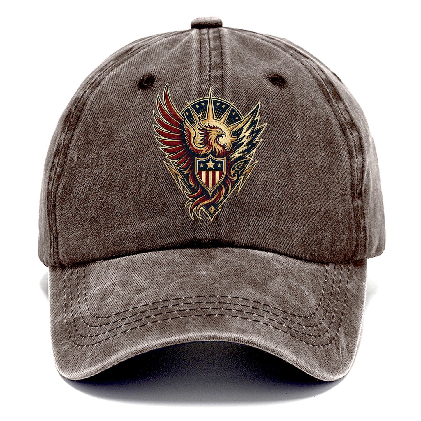 Eagle Emblem V2 Classic Cap – Brown