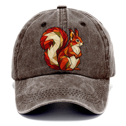 Red Squirrel Wildwood Mosaic Classic Cap – Brown
