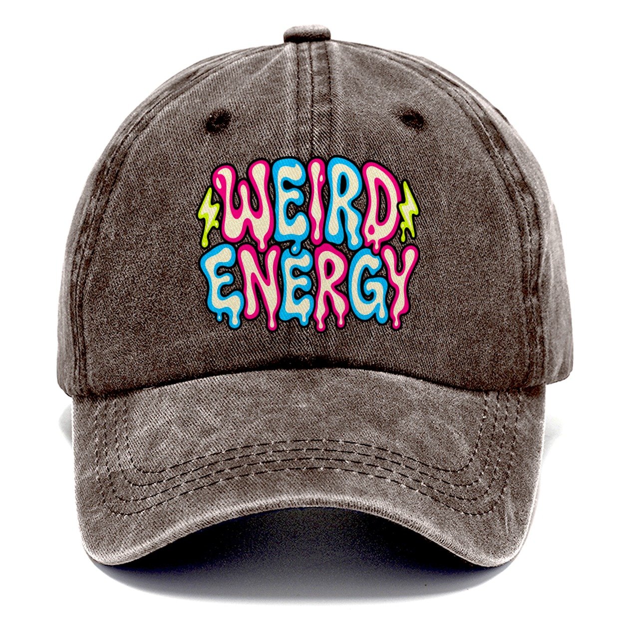 Weird Energy Crazy Styles Classic Cap – Brown