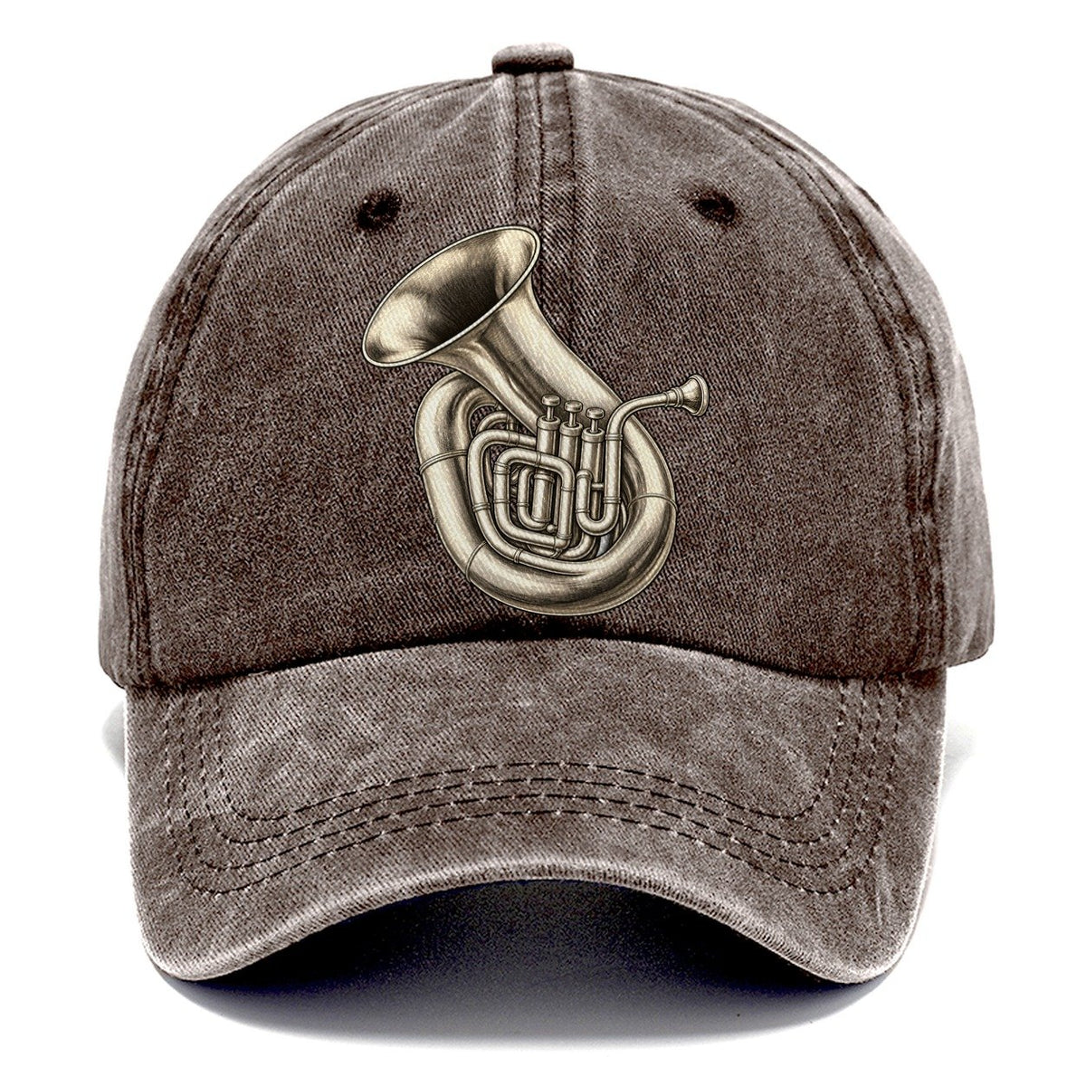 Tuba Silver Bell Turn Pastimes Companions Classic Cap – Brown