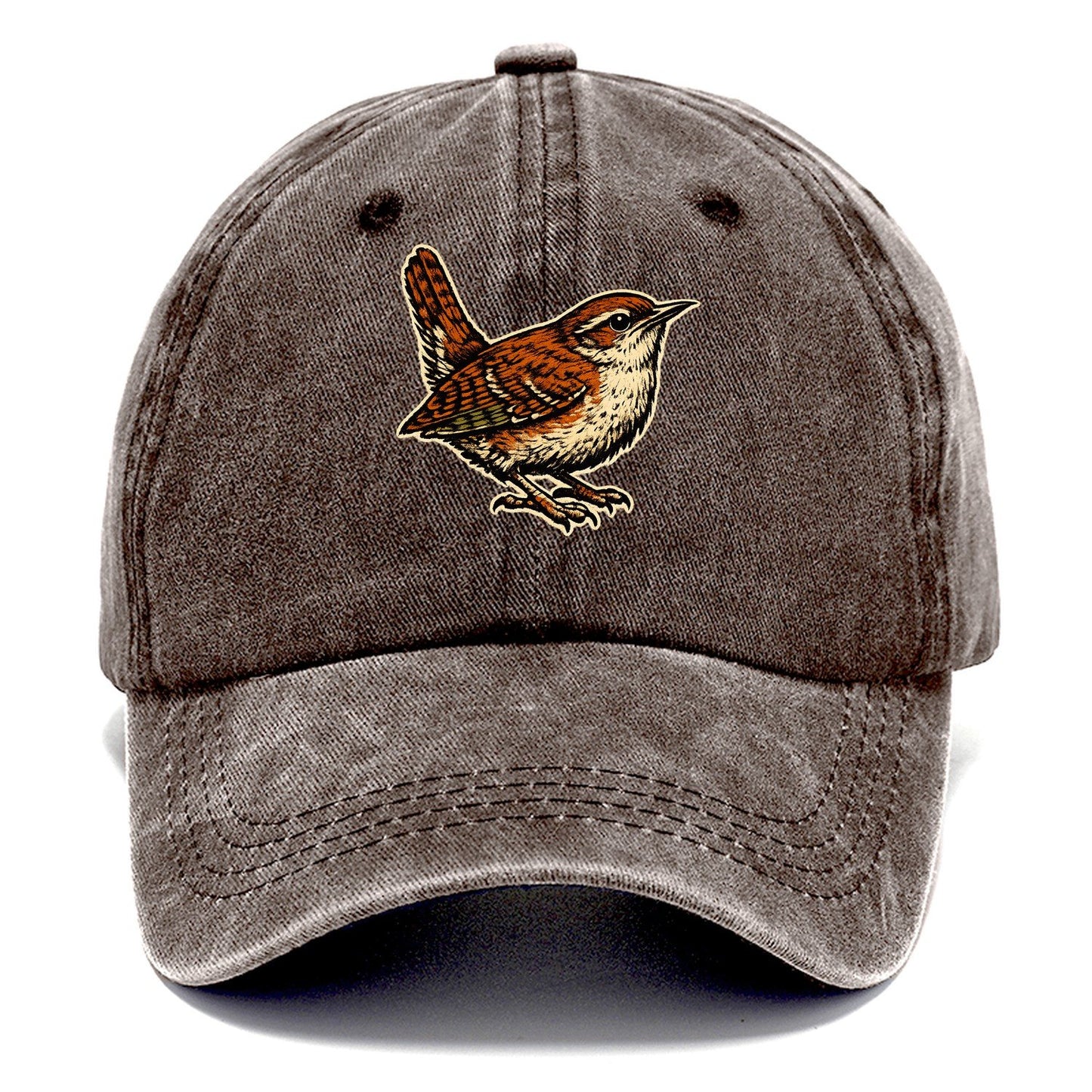 Vintage Wren Classic Cap – Brown
