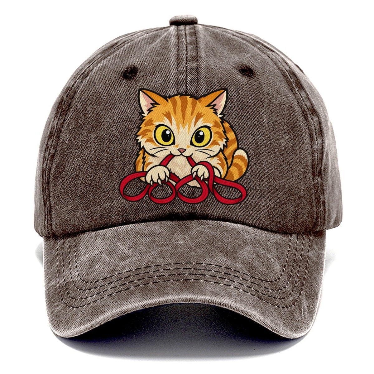 The Floss Bandit Needlework Classic Cap – Brown