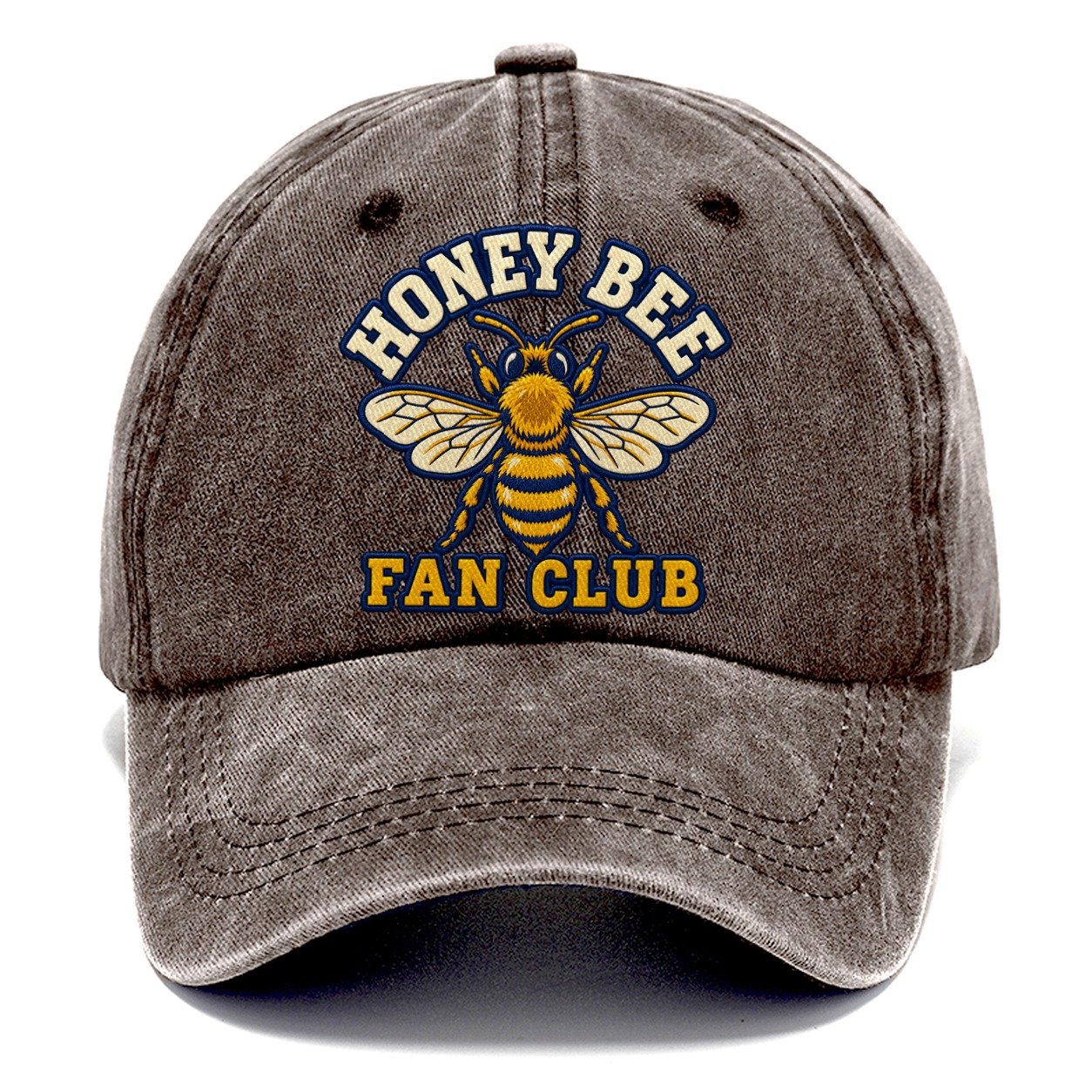 Honey Bee Fan Club Classic Cap – Brown