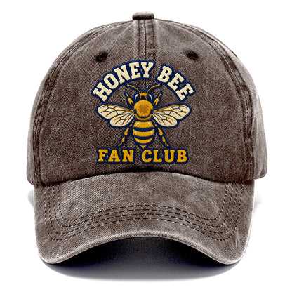 Honey Bee Fan Club Classic Cap – Brown