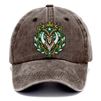 Pakistan Heraldic Crest Country Logos Classic Cap – Brown