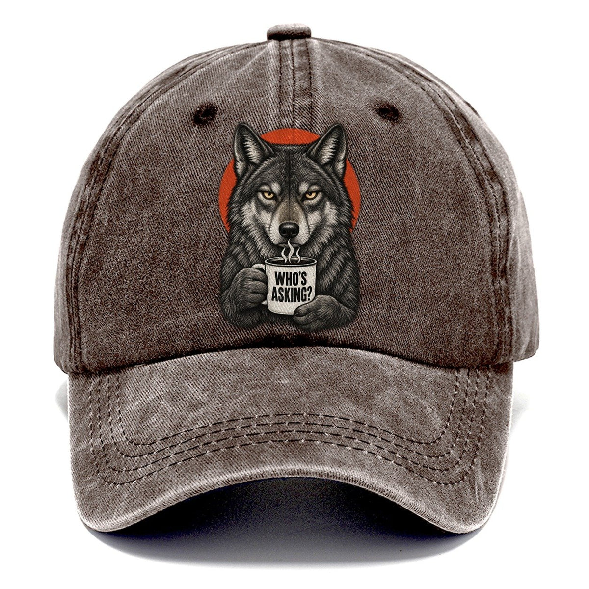 Grey Wolf Mug Truths Classic Cap – Brown