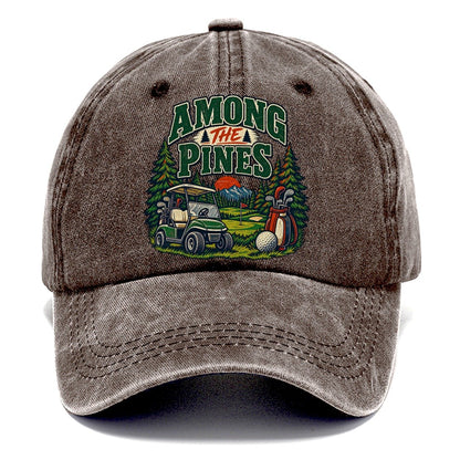 Among The Pines Golf Life Classic Cap – Brown