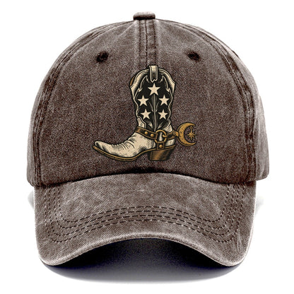 Star Studded Boot Sundown Familiars Classic Cap – Brown