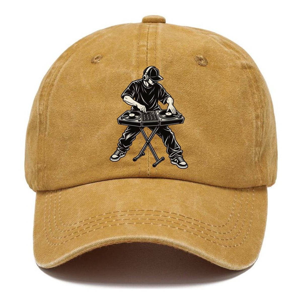 Dj Mixer Crossfade Global Music Ink Figures Classic Cap – Golden Harvest