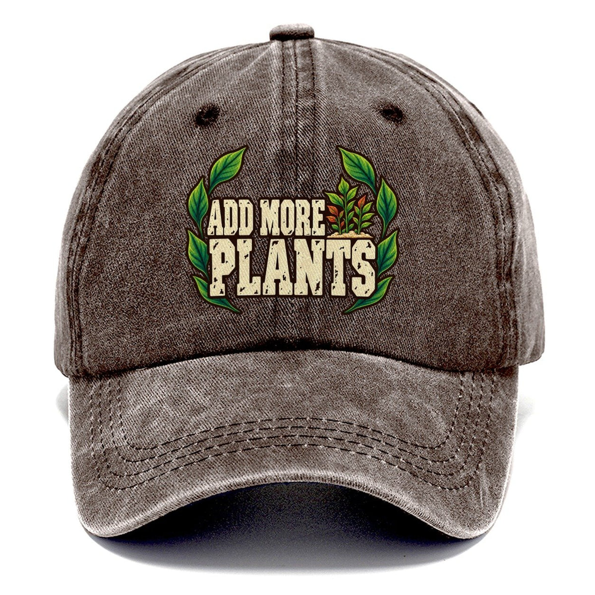 Add More Plants Aquarium Keeping Classic Cap – Brown