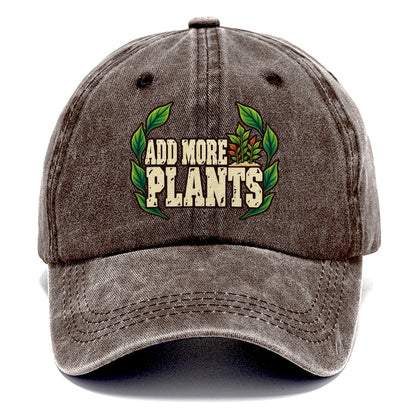 Add More Plants Aquarium Keeping Classic Cap – Brown
