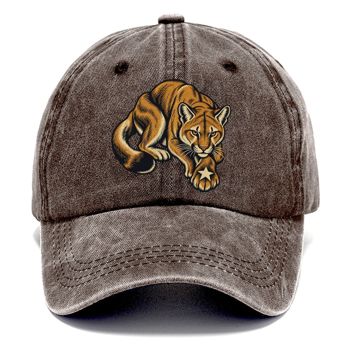 Cougar Starlit Paw Sundown Familiars Classic Cap – Brown