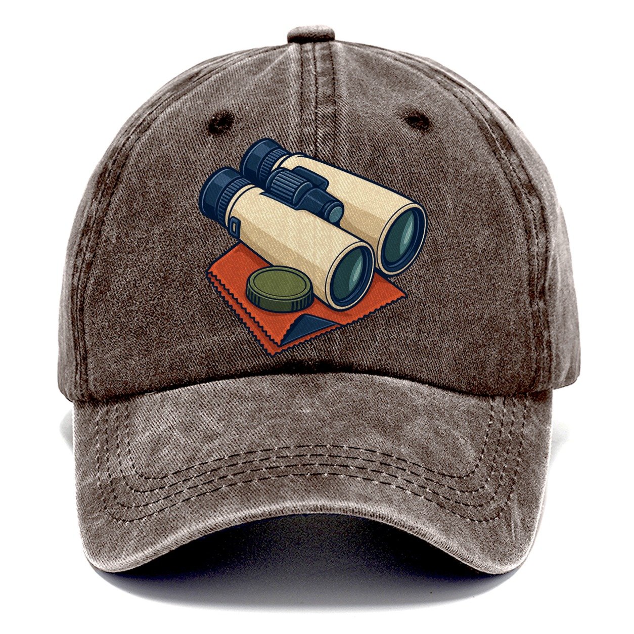 Binocular Field Kit Birdwatching Classic Cap – Brown