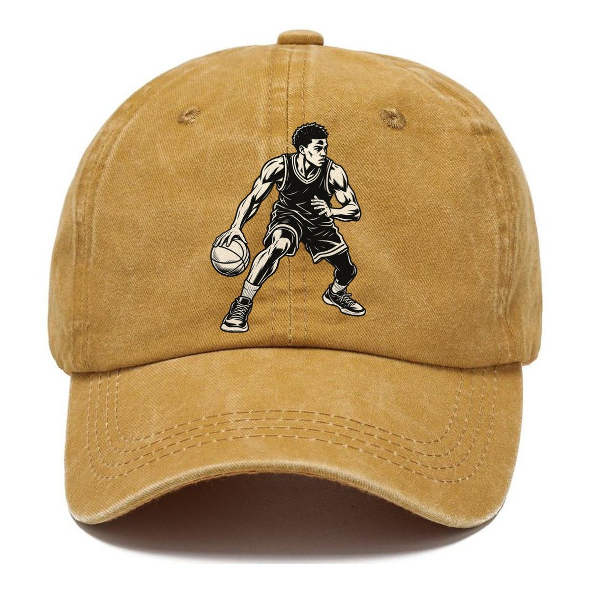 Basketball Low Crossover Global Sports Ink Figures Classic Cap – Golden Harvest