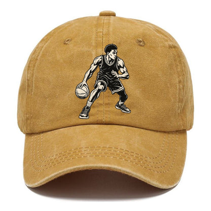 Basketball Low Crossover Global Sports Ink Figures Classic Cap – Golden Harvest