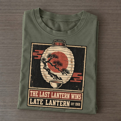 Late Lantern Izakaya Rules Classic T-shirt – Army Green