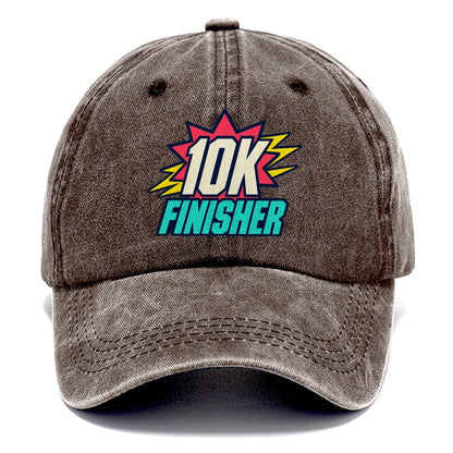 10K Finisher 90S Running Clubs Classic Cap – Brown