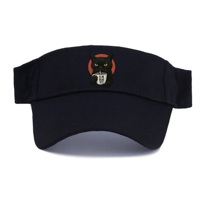 Is He Dead Yet Cat Visor – Black