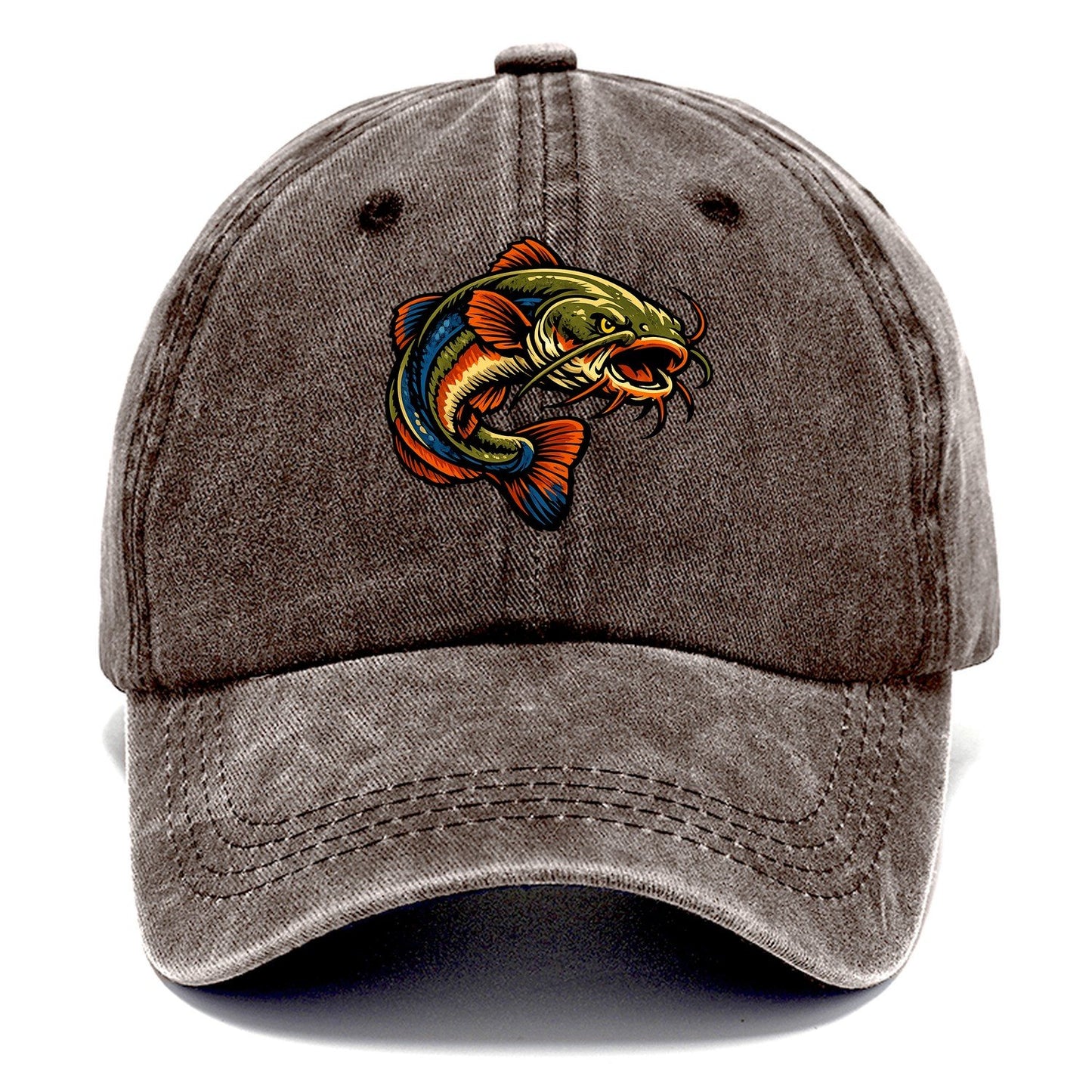 Catfish Legend Classic Cap – Brown