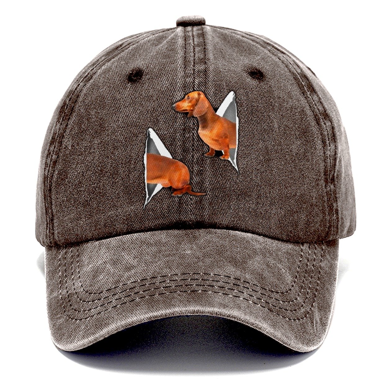 Portal Dachshund Classic Cap – Brown