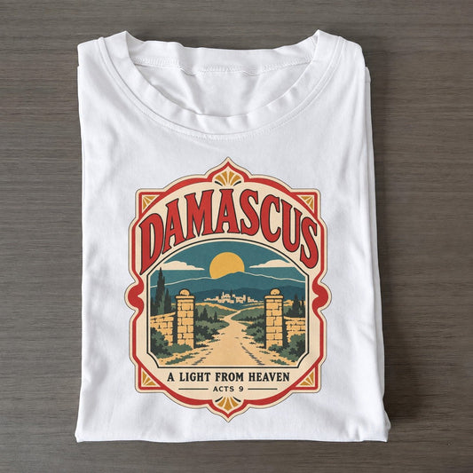 Damascus The Baggage Room Classic T-shirt – White