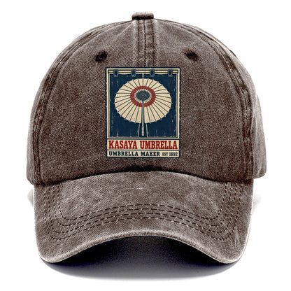 Kasaya Umbrella Noren Trade Co Classic Cap – Brown