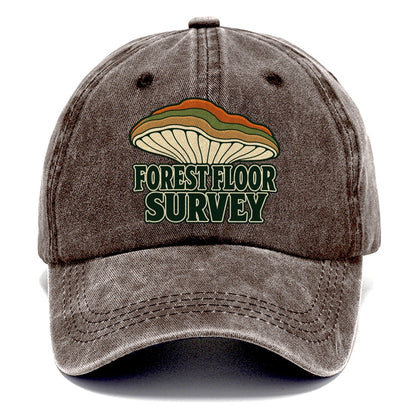 Forest Floor Survey Foraging And Mycology Classic Cap – Brown