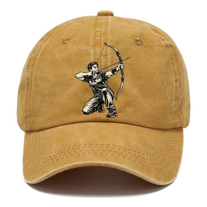 Archer Kneeling Aim Global Sports Ink Figures Classic Cap – Golden Harvest