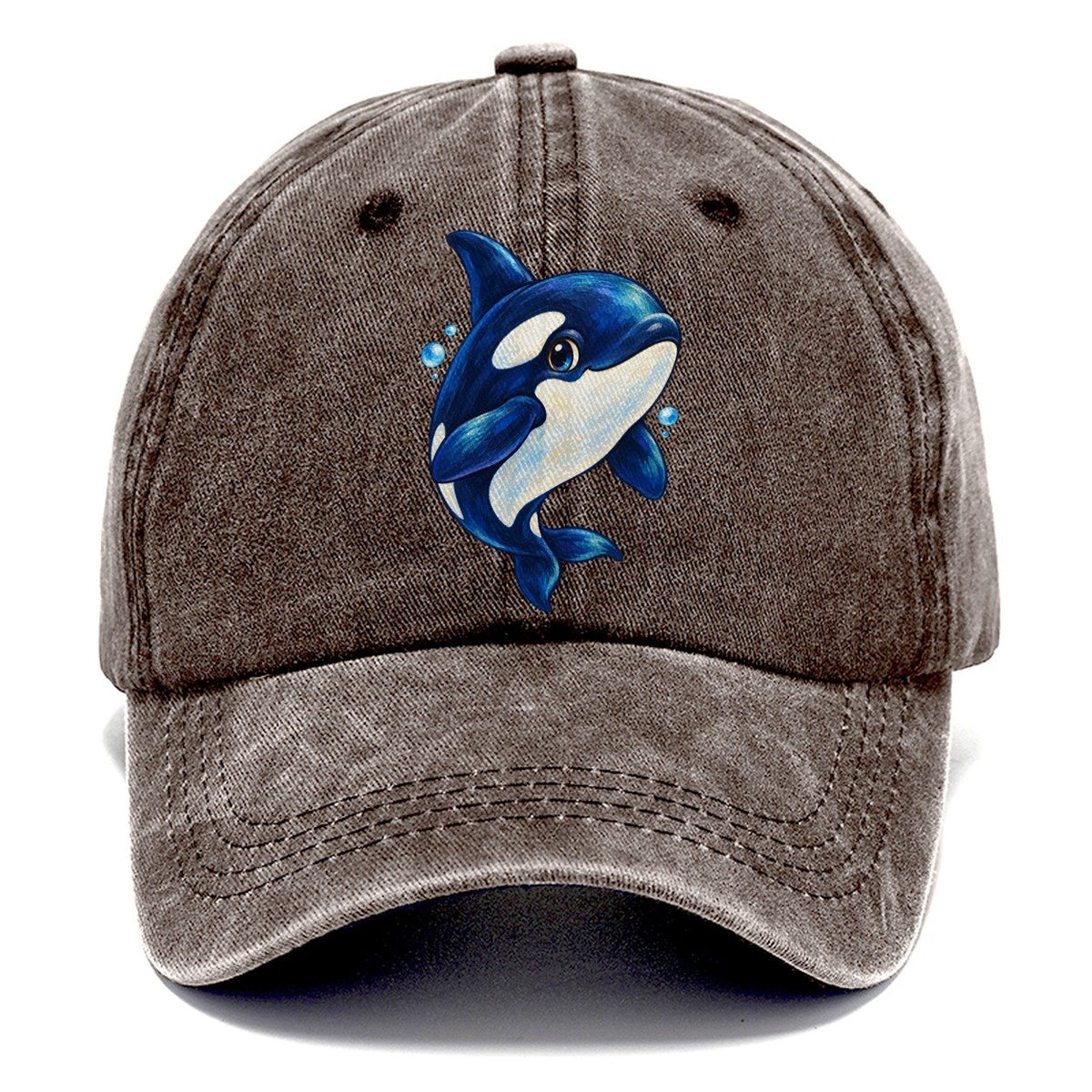 Orca Three Quarter Glide Sea Sprite Classic Cap – Brown