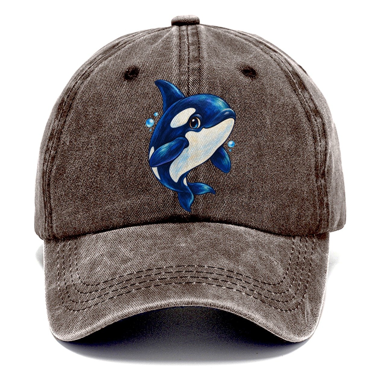 Orca Three Quarter Glide Sea Sprite Classic Cap – Brown
