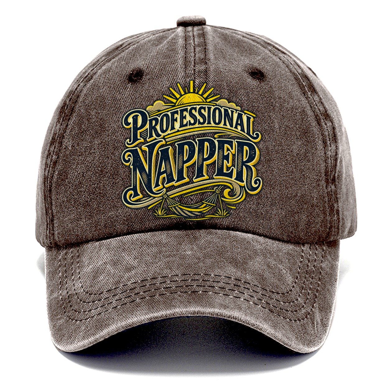 Professional Napper Retired Living Classic Cap – Brown